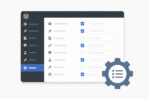 WP-TEMP Admin Menu